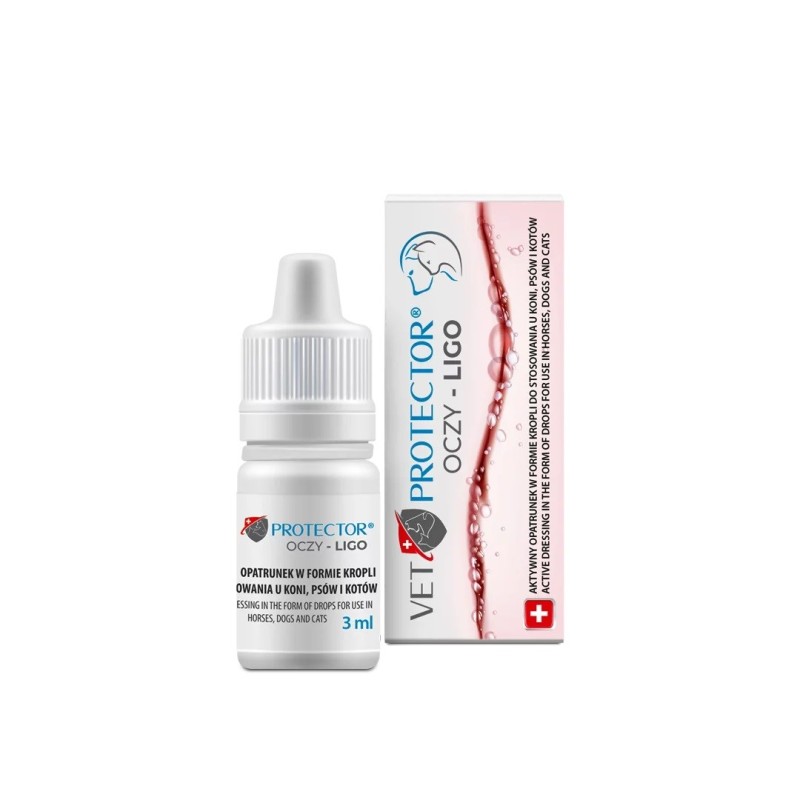 JM SANTE Vet Protector Ligo - eye drops for dogs and cats – 3 ml JM SANTE Vet Protector Ligo - eye drops for dogs and cats – 3 ml