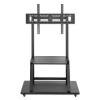 Manhattan TV & Monitor Mount, Trolley Stand, 1 screen, Screen Sizes: 37-100