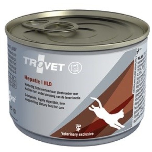 TROVET Hepatic HLD with chicken - wet cat food - 200g TROVET Hepatic HLD with chicken - wet cat food - 200g