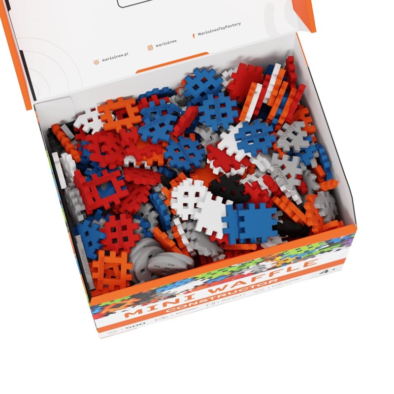 MARIOINEX Mini Waffle Building Blocks Constructor, 500 pieces MARIOINEX Mini Waffle Building Blocks Constructor, 500 pieces