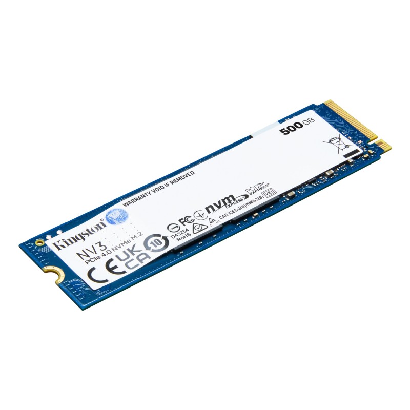 Kingston Technology 500G NV3 M.2 2280 NVMe SSD Kingston Technology 500G NV3 M.2 2280 NVMe SSD