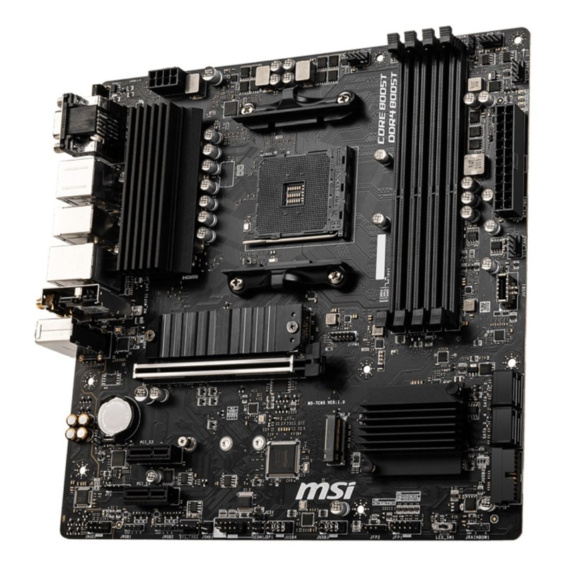 MSI B550M PRO-VDH WIFI motherboard AMD B550 Socket AM4 micro ATX MSI B550M PRO-VDH WIFI motherboard AMD B550 Socket AM4 micro ATX