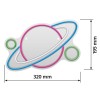 Activejet AJE-NEON PLANET LED neon Activejet AJE-NEON PLANET LED neon