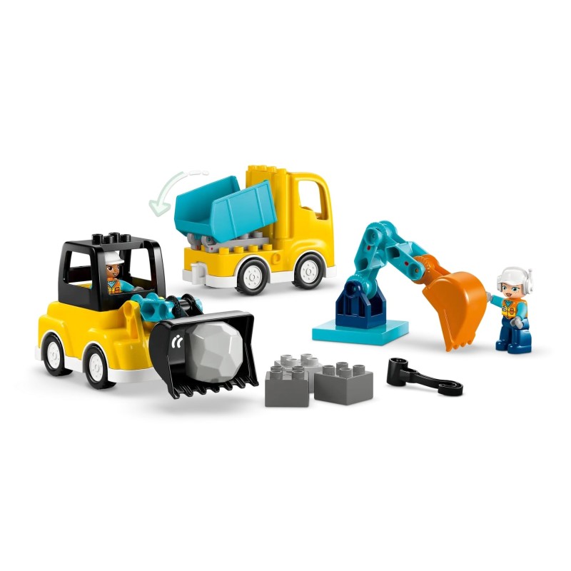 LEGO DUPLO 10475 3 in 1 Construction Vehicles