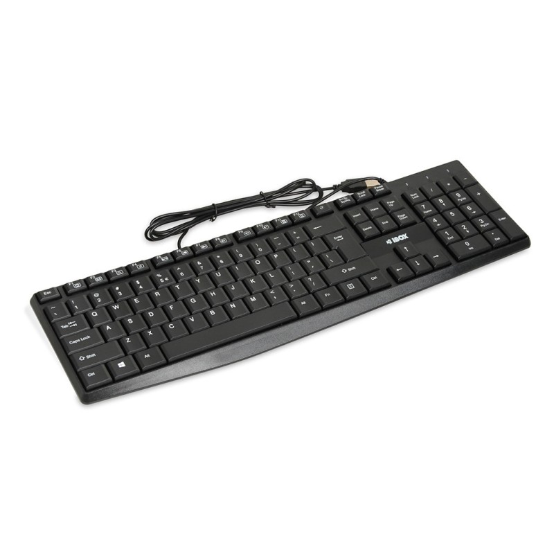 iBOX Eris USB Keyboard, Black