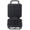 Adler AD 3083 waffle iron 4 waffle 1800 W Black, Silver