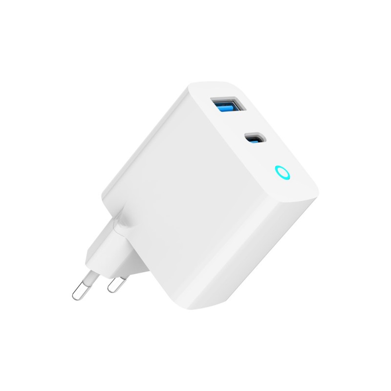 Gembird TA-UC-PDQC45L-W-01 mobile device charger Universal White AC Fast charging Indoor Gembird TA-UC-PDQC45L-W-01 mobile device charger Universal White AC Fast charging Indoor