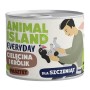 ANIMAL ISLAND Everyday cielęcina i królik dla szczeniąt puszka 185g