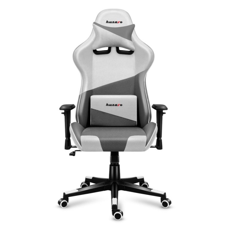 Huzaro Force 6.2 PC gaming chair Bucket (cradle) seat Grey, White Huzaro Force 6.2 PC gaming chair Bucket (cradle) seat Grey, White