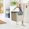 ROTHO Albula Cappuccino - waste sorting container - 40l ROTHO Albula Cappuccino - waste sorting container - 40l