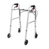 Four-wheeled wheelchair with brakes TIMAGO JMC-C 3223 Silver