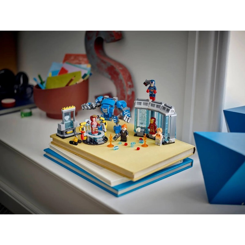 LEGO MARVEL 76315 Iron Man’s Laboratory: Hall of Armor LEGO MARVEL 76315 Iron Man’s Laboratory: Hall of Armor