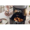 Philips Essential HD9252/70 fryer Single 4.1 L Stand-alone 1400 W Hot air fryer Black, Silver