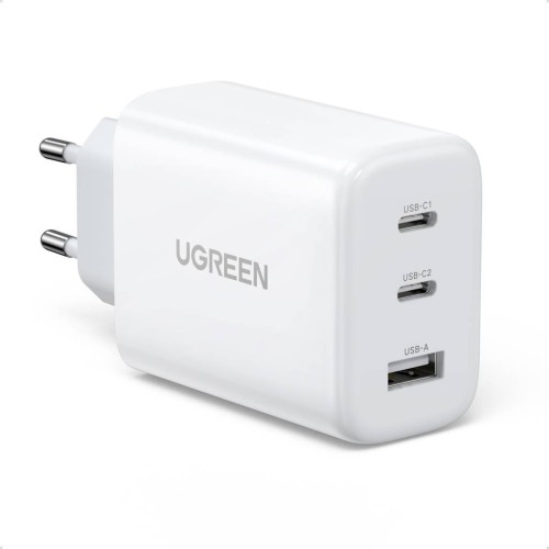Ugreen CD275 Wall Charger with Cable 2× USB Type-C / USB 65W White Ugreen CD275 Wall Charger with Cable 2× USB Type-C / USB 65W White