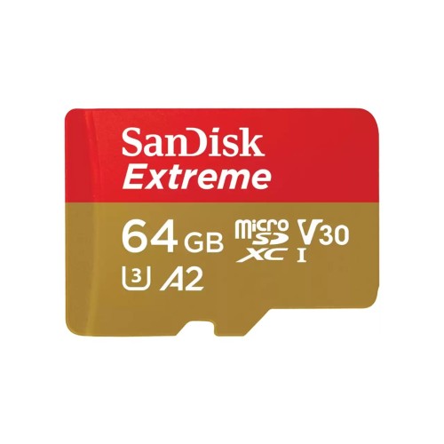 SanDisk Extreme 64 GB MicroSDXC UHS-I Class 10 SanDisk Extreme 64 GB MicroSDXC UHS-I Class 10