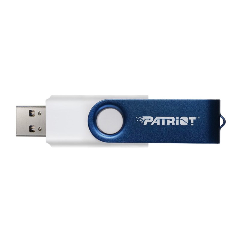 Patriot Memory 64GB Xporter X550 USB flash drive Dual USB A+C (PS64GX550AAD) White, Blue