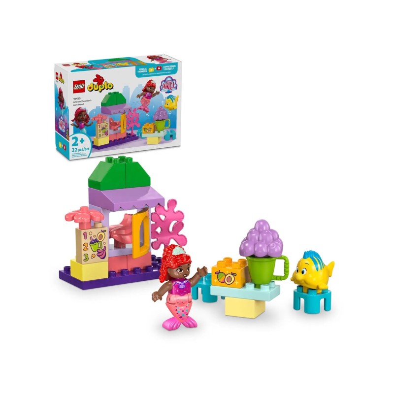 LEGO DUPLO 10420 Ariel and Flounder's Café Stand