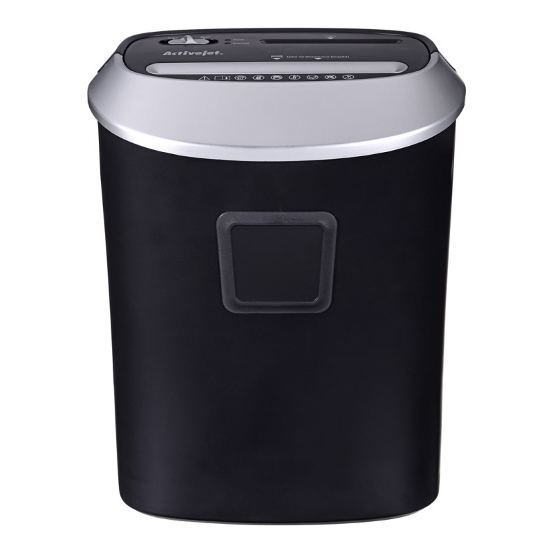Activejet ASH-1201D Shredder for documents, black, silver. Activejet ASH-1201D Shredder for documents, black, silver.