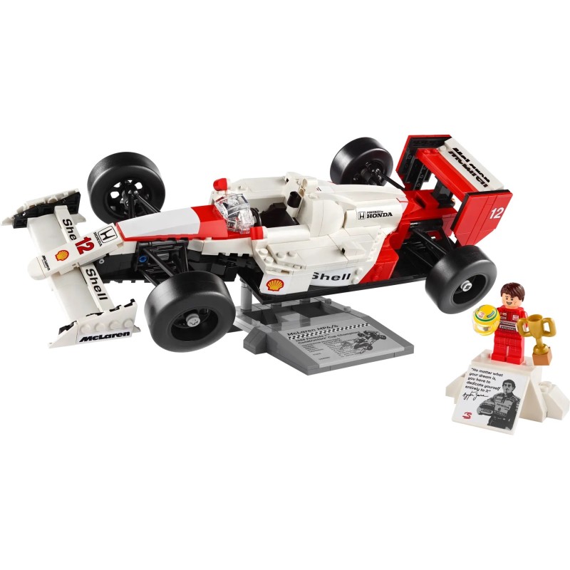 LEGO ICONS 10330 McLaren MP4/4 & Ayrton Senna LEGO ICONS 10330 McLaren MP4/4 & Ayrton Senna