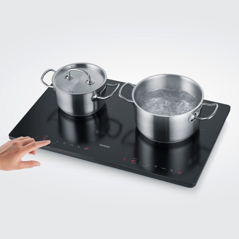 Severin DK 1033 Black Countertop 60 cm Zone induction hob 2 zone(s) Severin DK 1033 Black Countertop 60 cm Zone induction hob 2 zone(s)