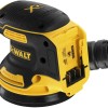 DeWALT DCW210NT-XJ portable sander Random orbital sander 12000 RPM Black, Yellow