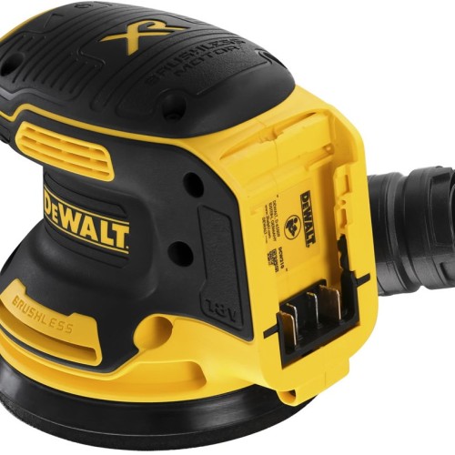 DeWALT DCW210NT-XJ portable sander Random orbital sander 12000 RPM Black, Yellow