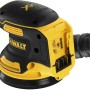 DeWALT DCW210NT-XJ portable sander Random orbital sander 12000 RPM Black, Yellow