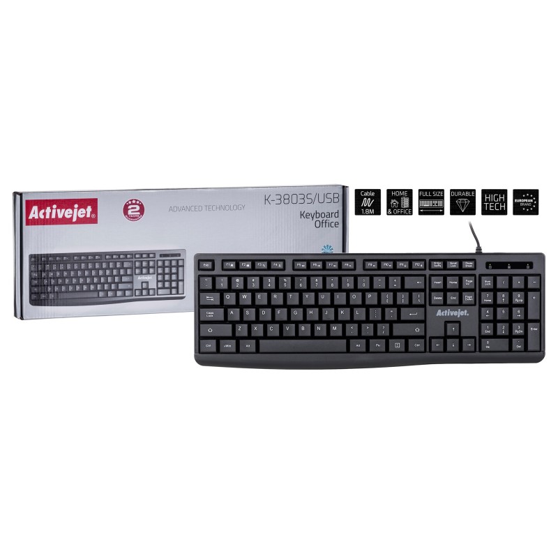 Activejet USB keyboard K-3803S