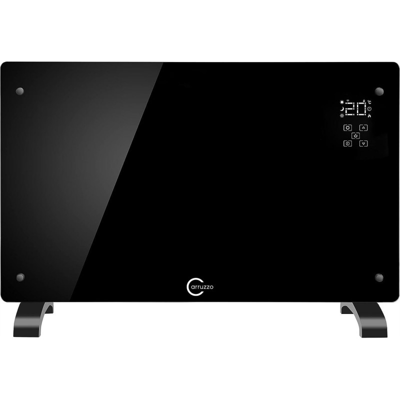 Carruzzo Q20F1 Glass panel heater black