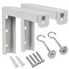 Maclean MC-923 Set of 2 hangers for projection screens, max. load 25KG (for set), steel Maclean MC-923 Set of 2 hangers for projection screens, max. load 25KG (for set), steel