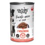 TUF TUF Meaty chunks with beef - wet dog food - 1250g