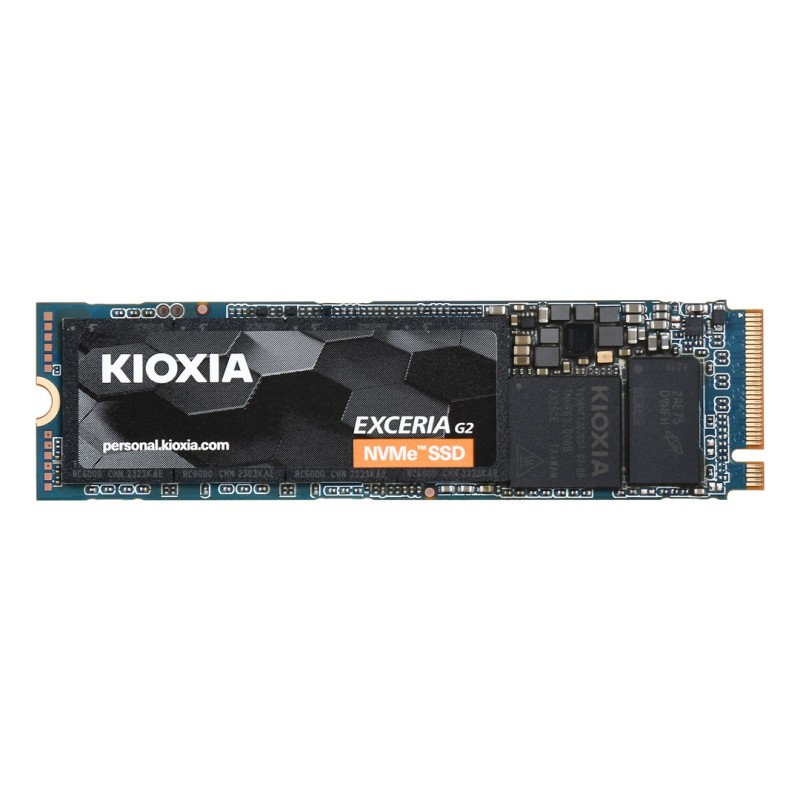 Kioxia EXCERIA G2 500 GB M.2 PCI Express 3.1 NVMe BiCS FLASH TLC Kioxia EXCERIA G2 500 GB M.2 PCI Express 3.1 NVMe BiCS FLASH TLC