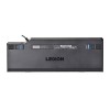 Lenovo Legion K500 keyboard USB QWERTZ Black, Grey