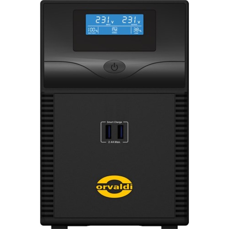 Orvaldi ID1K0CH uninterruptible power supply (UPS) Line-Interactive 1 kVA 600 W Orvaldi ID1K0CH uninterruptible power supply (UPS) Line-Interactive 1 kVA 600 W
