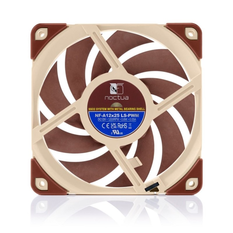 Noctua NF-A12x25 Computer case Fan 12 cm Beige, Brown Noctua NF-A12x25 Computer case Fan 12 cm Beige, Brown
