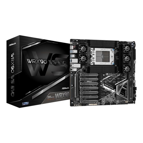 Asrock WRX90 WS EVO motherboard AMD WRX90 Socket sTR5 EEB Asrock WRX90 WS EVO motherboard AMD WRX90 Socket sTR5 EEB