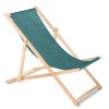 Classic beech deckchair GreenBlue GB183M Melange turquoise Classic beech deckchair GreenBlue GB183M Melange turquoise