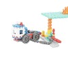 MARIOINEX Mini Waffle City Building Blocks Petrol Station, 148 pieces