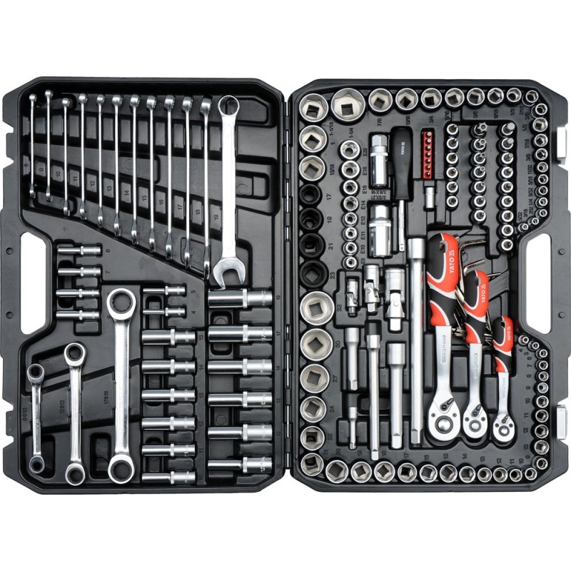 Yato YT-38811 socket wrench Socket wrench set 150 pc(s) Yato YT-38811 socket wrench Socket wrench set 150 pc(s)