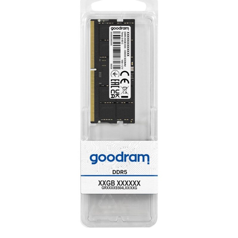 Goodram SODIMM GR5600S564L46/32G memory module 32 GB 1 x 32 GB DDR5