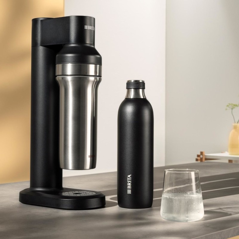 Brita sodaTRIO bottle (1 l; black) Brita sodaTRIO bottle (1 l; black)