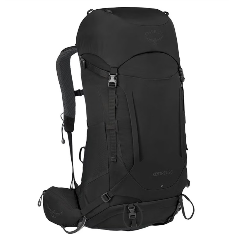 Trekking Backpack Osprey Kestrel 38 Black L/XL Trekking Backpack Osprey Kestrel 38 Black L/XL