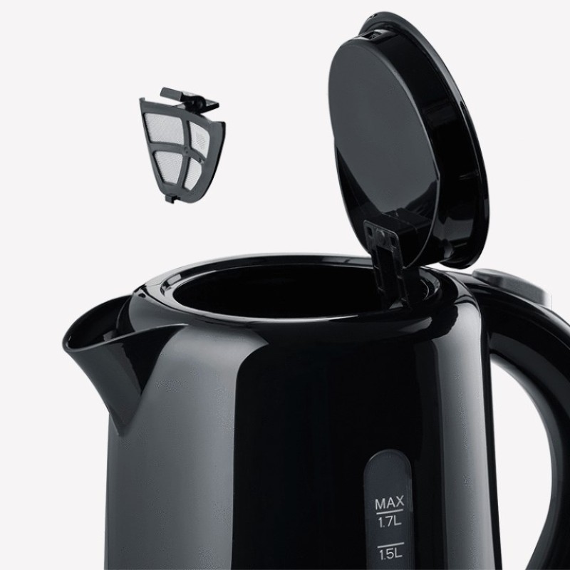 Severin WK 4322 electric kettle 1.7 L 2200 W Black Severin WK 4322 electric kettle 1.7 L 2200 W Black