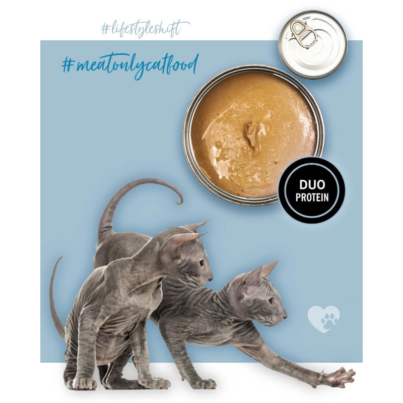 3COTY Turkey with chicken For kittens - wet cat food - 80g 3COTY Turkey with chicken For kittens - wet cat food - 80g