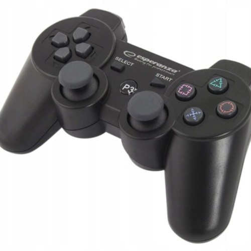 Esperanza EGG109K Gaming Controller Black Bluetooth Joystick Analogue Playstation 3