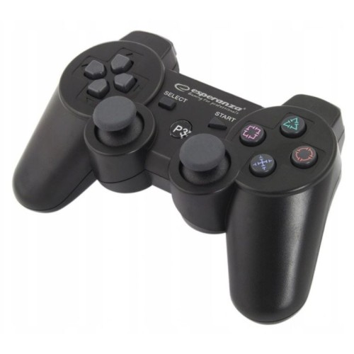 Esperanza EGG109K Gaming Controller Black Bluetooth Joystick Analogue Playstation 3 Esperanza EGG109K Gaming Controller Black Bluetooth Joystick Analogue Playstation 3