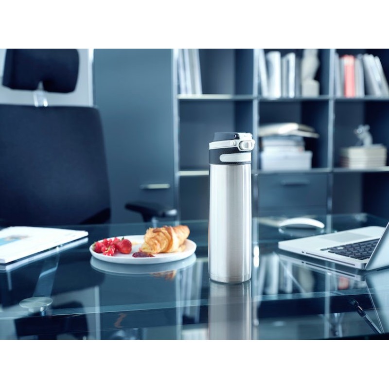 Leifheit 03272 travel mug 600 ml Silver Stainless steel Leifheit 03272 travel mug 600 ml Silver Stainless steel