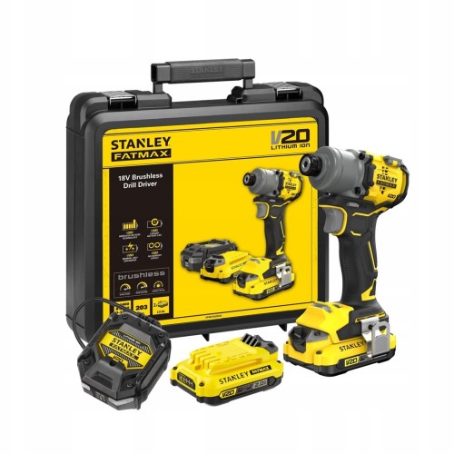 2×2.0Ah SFMCF830D2K STANLEY impact wrench