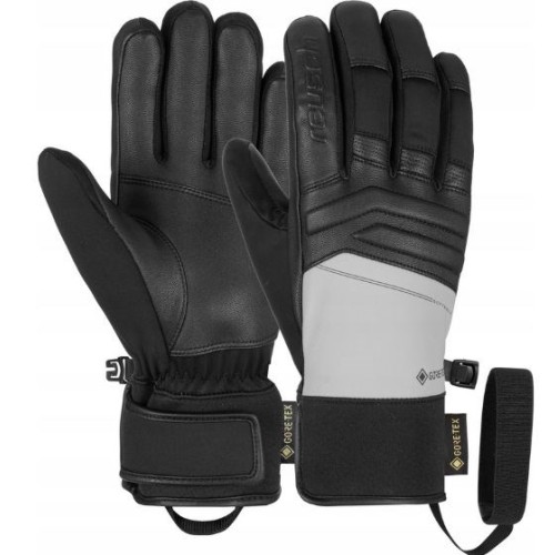 REUSCH JUPITER GORE-TEX GLOVES SIZE 8,5 grey-black REUSCH JUPITER GORE-TEX GLOVES SIZE 8,5 grey-black