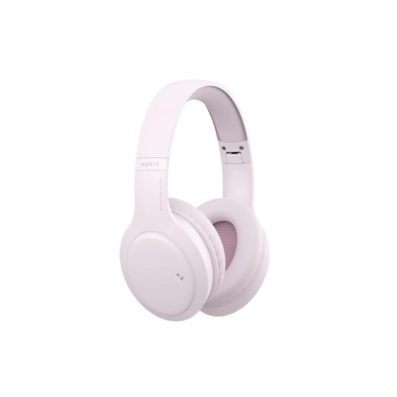 Havit H633BT - wireless on-ear headphones, pink Havit H633BT - wireless on-ear headphones, pink